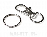 Oksyda brelok zapięcie karabińczyk z kółkiem 3,2cm 2szt. -M83