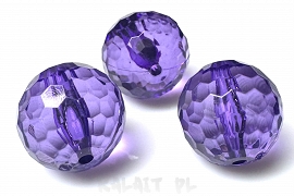 Ciosane kule 2cm  fiolet - AK137