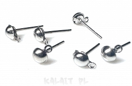 Oksyda - Sztyfty z kulką i kółkiem 10szt.-M35