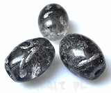 Malowane crackle beczki 1,2cm 5szt. - KS528a