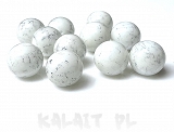 Marmur imitacja biały kule 0,4cm 20szt MI04