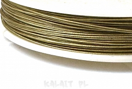 Linka stalowa oliwkowa 0,45mm 6m - LSP30