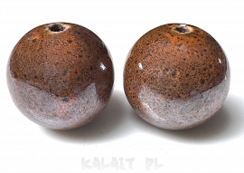 Koraliki porcelanowe 2,5cm 1szt. - PORC48