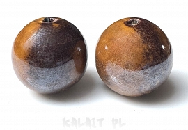 Koraliki porcelanowe 2,5cm 1szt. - PORC50