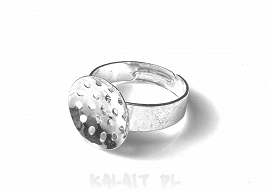 Baza pierścionka regulowana 1szt.-CH814