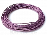 Lniany sznurek 1,0mm -3m fioletowy - LEN7