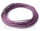 Lniany sznurek 1,0mm -3m fioletowy - LEN7