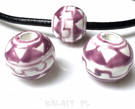 Koraliki porcelanowe 1,8cm 1szt. - PORC21