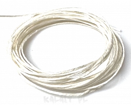 Lniany sznurek 1,0mm -3m ecru - LEN10