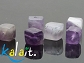 Ametyst kostki 0,6cm IIgat 2szt- K209