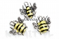 Charms bali zawieszka pszczółka - CZ131