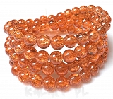 Sznur crackle kule 0,4cm 100szt.-KS723