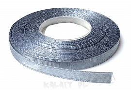 Wstążka satynowa Louxion szara 0,6cm 4m- WL01