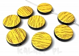 Imitacja drewna - żółte - 8szt. - PLA6