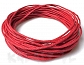 Sznurek woskowany 1mm 5m - CZERWONY