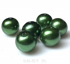 Perły szklane 0,8cm 10 sztuk -TPP18