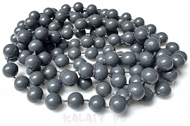 Akrylowe gotowe korale na sznurku 140cm  -BST73