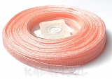 Wstążka szyfonowa łososiowa 0,6cm 4m - WS18