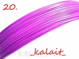 Linka stalowa - fioletowa matowa - 7m - LSP20A