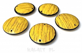 Imitacja drewna - żółte - 5szt. - PLA172