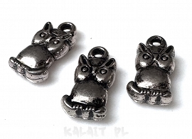 Charms zawieszka sowa 4szt. -E0179