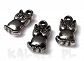 Charms zawieszka sowa 4szt. -E0179