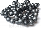 Sznur spectra kule 1,2cm 65szt. grafitowe - KS644a