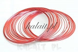 Drut z pamięcią 50 żeberek czerwony-CH419 HURT