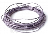 Lniany sznurek 1,0mm -3m lawendowy - LEN12
