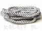 Sznurek 5mm jubilerski skręcony srebrny 2m -SZ58