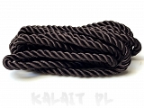 Sznurek 5mm jubilerski skręcony brązowy 2m-SZ68