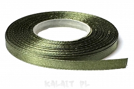 Wstążka satynowa Louxion  0,6cm zielona 4m - WL19