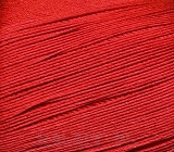 Sznurek jubilerski bawełna 1,5mm czerwony - 10m-MOT4