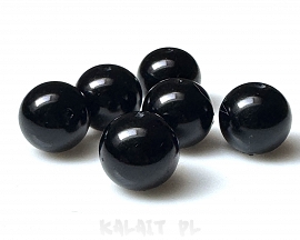 Perły szklane 1,2cm 6 sztuk -TPP45