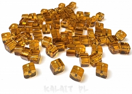 Sznur kostki szklane 0,4cm 75szt. -KS657A-H