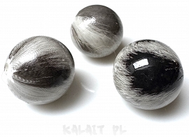 Koraliki akrylowe kule 2cm 2szt.-KS145