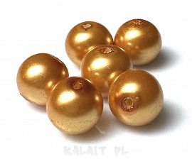 Perły szklane 1,2cm 6 sztuk -TPP53